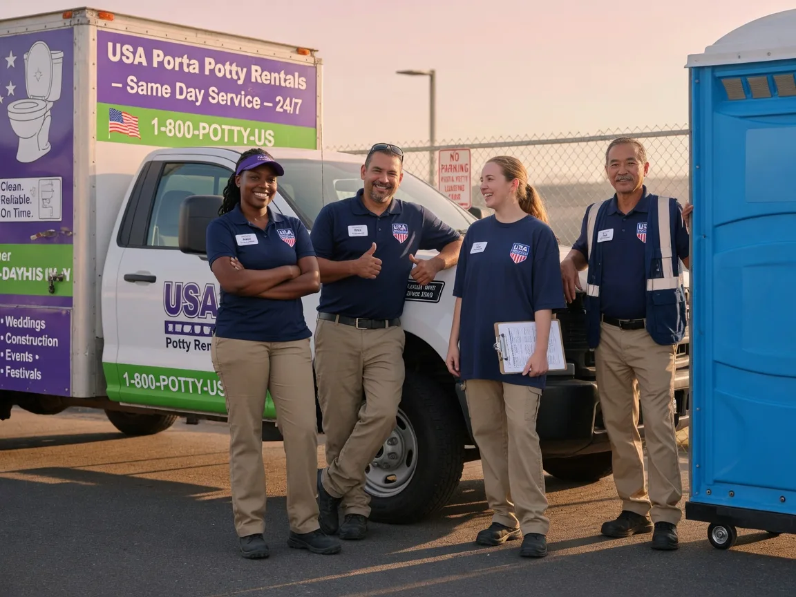 Porta Potty Rental company in Crestline, OH